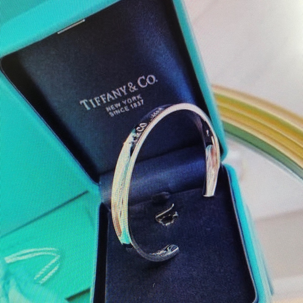 Tiffany & Co Silver Cuff Bracelet - Sterling Silver